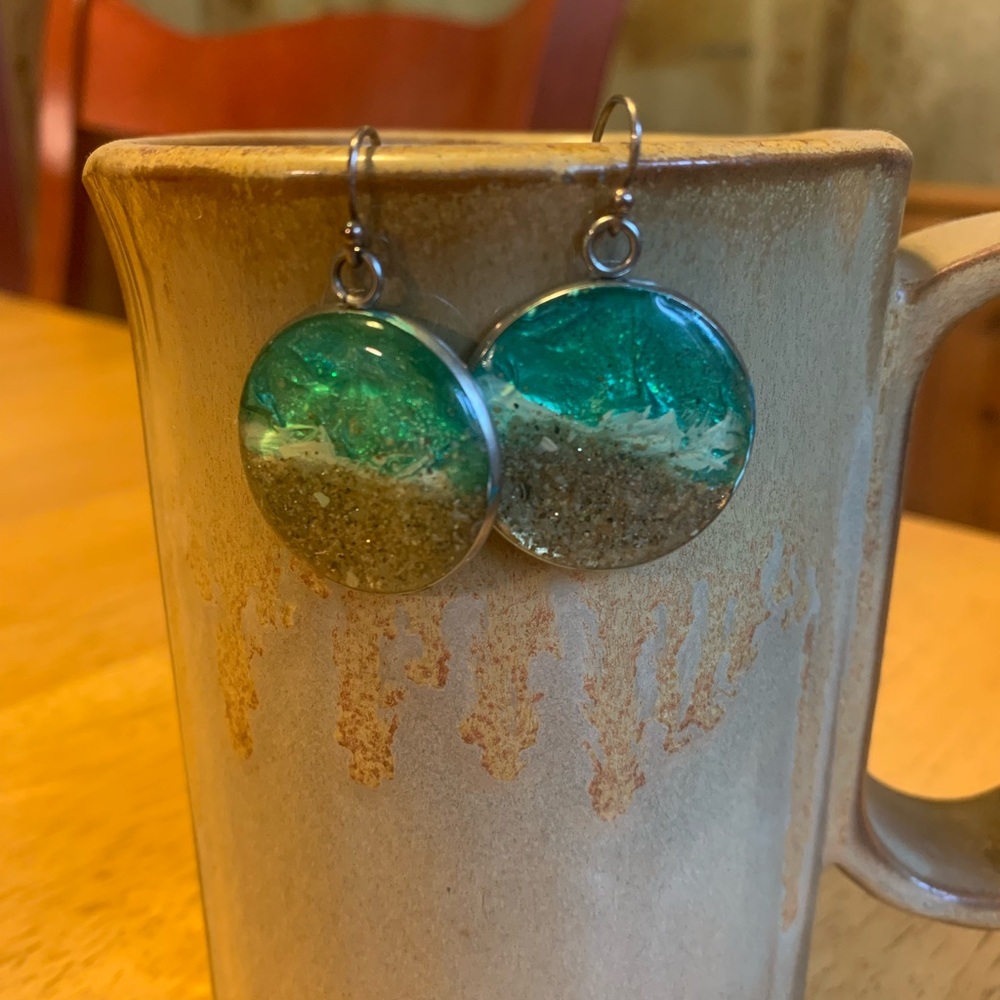 Florida Sand/Beach Earrings